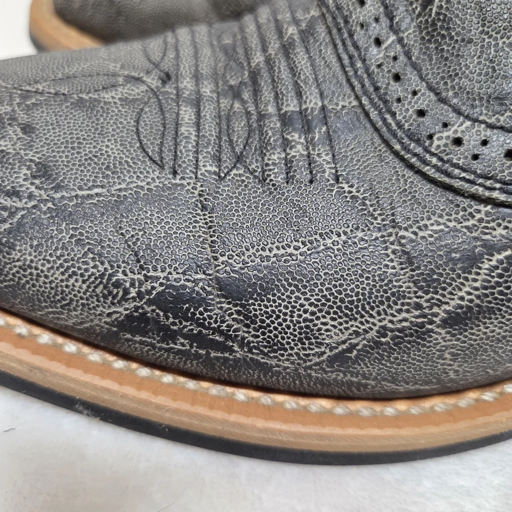 Ariat 10011808 Heritage Roughstock Western Leather Cowboy Mens Boots Size 9 - Picture 11 of 14